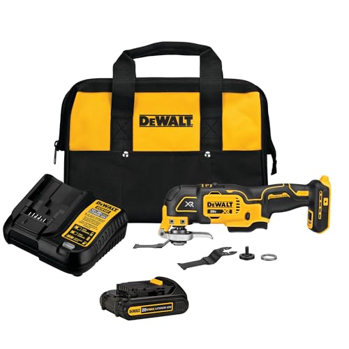 DEWALT Multiværktøj Kulfri 3 Hastigheder 20V MAX XR DCS356C1
