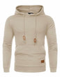 COOFANDY Herre Hættetrøje Pullover Vaffelstrik Casual