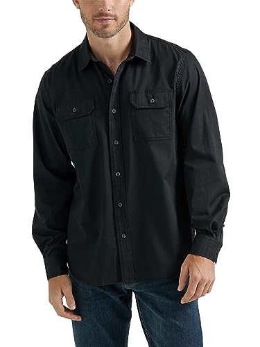 Wrangler Authentics Herre Skjorte Classic Vævet Langærmet ZHCLBG1