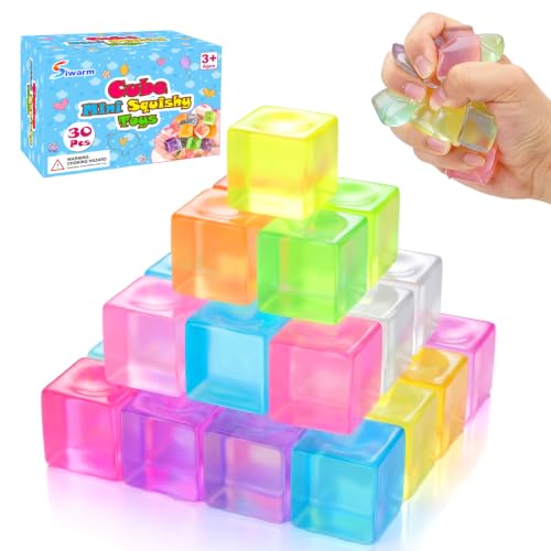 Mini Cube Squishy Fidget Legetøjssæt 30-Pakke FX-cube-30