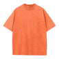 Herre T-shirt Oversized Bomuld Casual Kortærmet