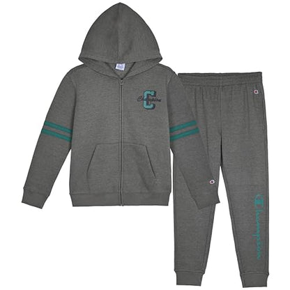 Champion Drenge Joggersæt Fleece Hættetrøje og Sweatpants BCMPJOGSET2PC