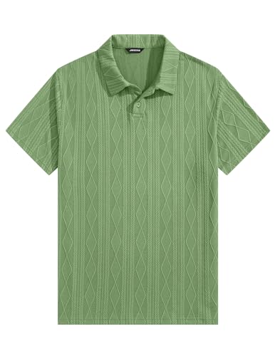 JMIERR Herre Polo T-shirt Kortærmet Strikket