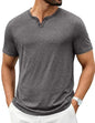 COOFANDY Herre T-shirt V-Hals Cxj010429