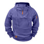 fnnxeal Herre Hættetrøje Quarter Zip Fleece Pullover