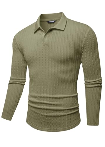 Herre Poloshirt Kortærmet Tekstureret Casual