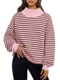 Trendy Queen Mock Neck Sweatshirt til Kvinder