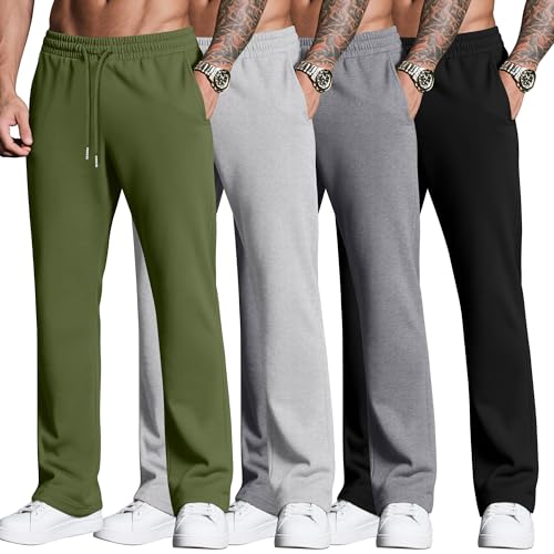 Neer Herre Sweatpants Baggy Letvægt 4-Pak DG-Neer-12674
