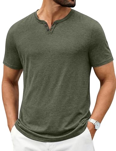 COOFANDY Herre T-shirt V-Hals Cxj010429