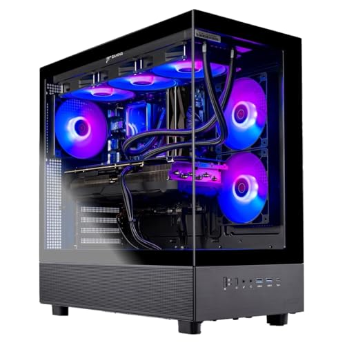 Skytech Azure Gaming PC Ryzen 7 9850X3D RX 9070 XT