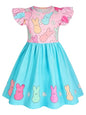 WonderBabe Piger Kjole A-Line Midi Casual