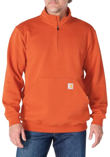 Carhartt Herre Sweatshirt Marquette 1/4-Zip Mock-Neck 105294
