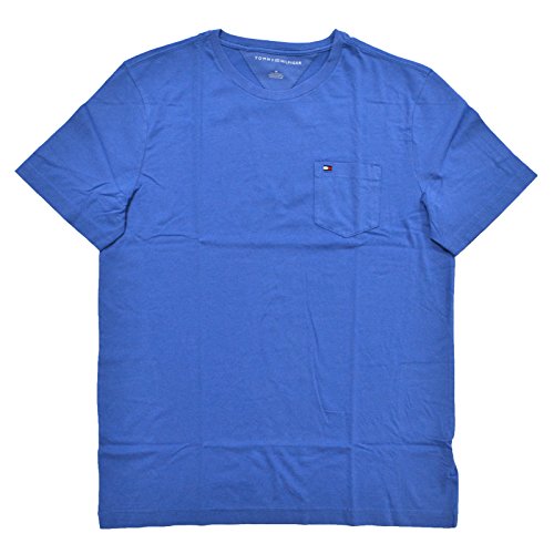 Tommy Hilfiger Herre T-shirt Essential Bomuld Brystlomme Kortærmet