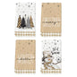 Artoid Mode Snemand Juleviskestykker 4 Stk. 43x66 cm