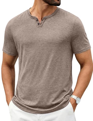 COOFANDY Herre T-shirt V-Hals Cxj010429