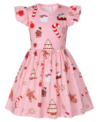 WonderBabe Piger Kjole A-Line Midi Casual