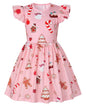 WonderBabe Piger Kjole A-Line Midi Casual