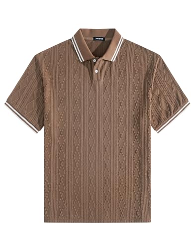 JMIERR Herre Polo T-shirt Kortærmet Strikket