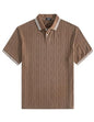 JMIERR Herre Polo T-shirt Kortærmet Strikket