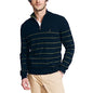 Nautica Herre Striktrøje Quarter-Zip Langærmet S01803