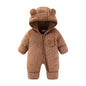 Unisex Baby Flyverdragt Vinter Fleece F1727