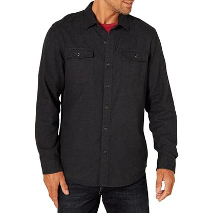 Amazon Essentials Herre Flannelskjorte Slim-Fit MAE25002FL18