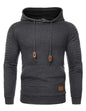 COOFANDY Herre Hættetrøje Pullover Vaffelstrik Casual