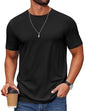 COOFANDY Herre T-Shirt Crew Neck Kortærmet Cxj010453