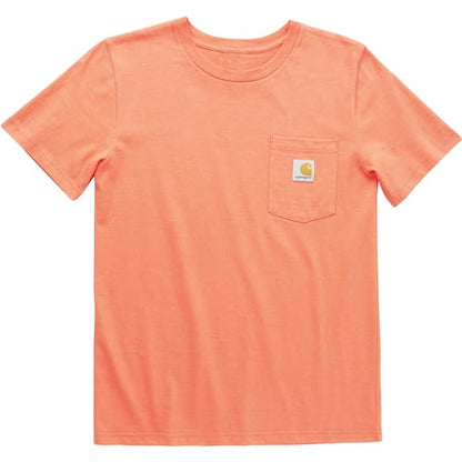 Carhartt Børn Kortermet T-Shirt Med Lomme CA6266