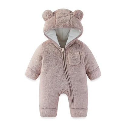 Unisex Baby Flyverdragt Vinter Fleece F1727