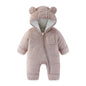 Unisex Baby Flyverdragt Vinter Fleece F1727