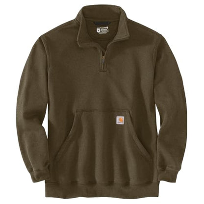 Carhartt Herre Sweatshirt Marquette 1/4-Zip Mock-Neck 105294