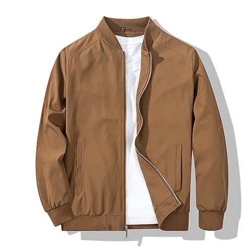 XiaoYouYu Herre Bomberjakke Windbreaker Casual 2301