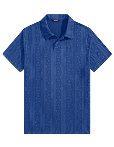 JMIERR Herre Polo T-shirt Kortærmet Strikket