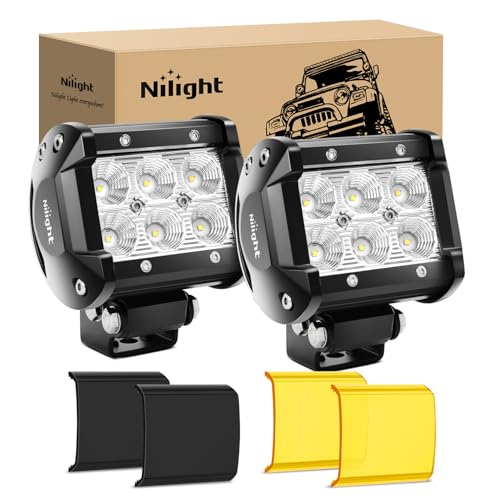Nilight LED Pods Arbejdslygter 2 Stk. 60001F-B