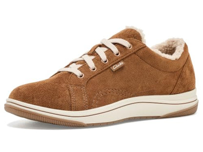 Clarks Dame Sneakers Breeze Warm Ruskind 26328421