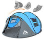 Londtren Pop-up Camping Telt 4 Personer GETIEN-Y-0307-41