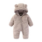 Unisex Baby Flyverdragt Vinter Fleece F1727