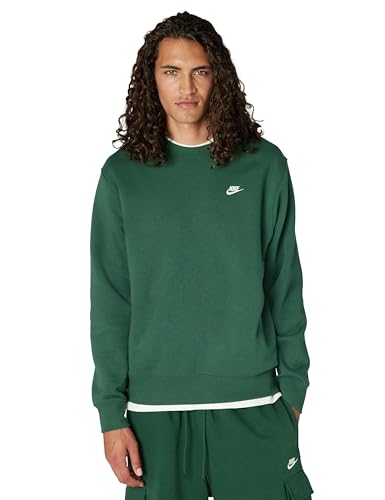 Nike Herre Sweatshirt Club Fleece Crew