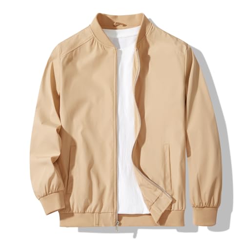 XiaoYouYu Herre Bomberjakke Windbreaker Casual 2301