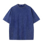Herre T-shirt Oversized Bomuld Casual Kortærmet