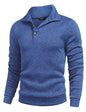 COOFANDY Herre Striktrøje Fleece Pullover Langærmet