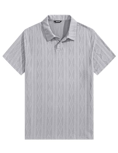 JMIERR Herre Polo T-shirt Kortærmet Strikket