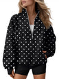 AUTOMET Quarter Zip Fleece Sweatshirt til Kvinder
