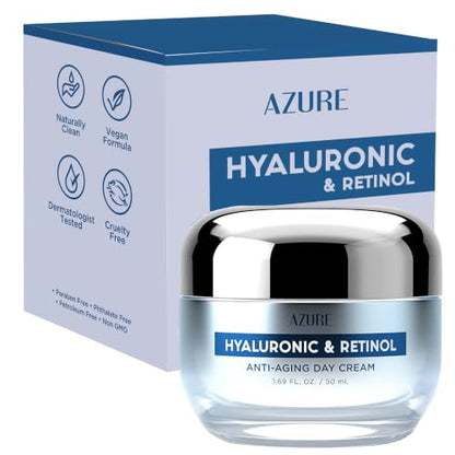 Azure Cosmetics 24K Gold & Collagen Face Moisturizer Fugtighedscreme 50ml