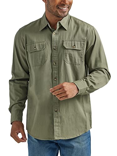 Wrangler Authentics Herre Skjorte Classic Vævet Langærmet ZHCLBG1