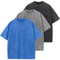 Herre T-shirt Oversized Bomuld Casual Kortærmet