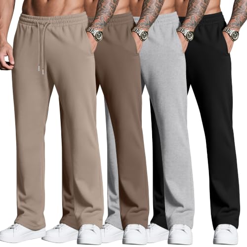 Neer Herre Sweatpants Baggy Letvægt 4-Pak DG-Neer-12674