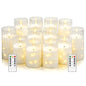 Flammefri LED Stearinlys med Timer og Lyskæde 5 Stk.