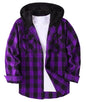 ZITY Herre Skjorte Flannel Hoodie Casual Langærmet